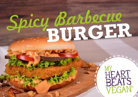 Plakat Burger Spicy Barbecue