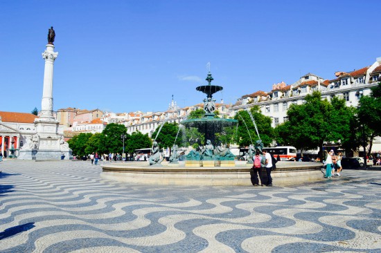 Praça Dom Pedro IV Lissabon