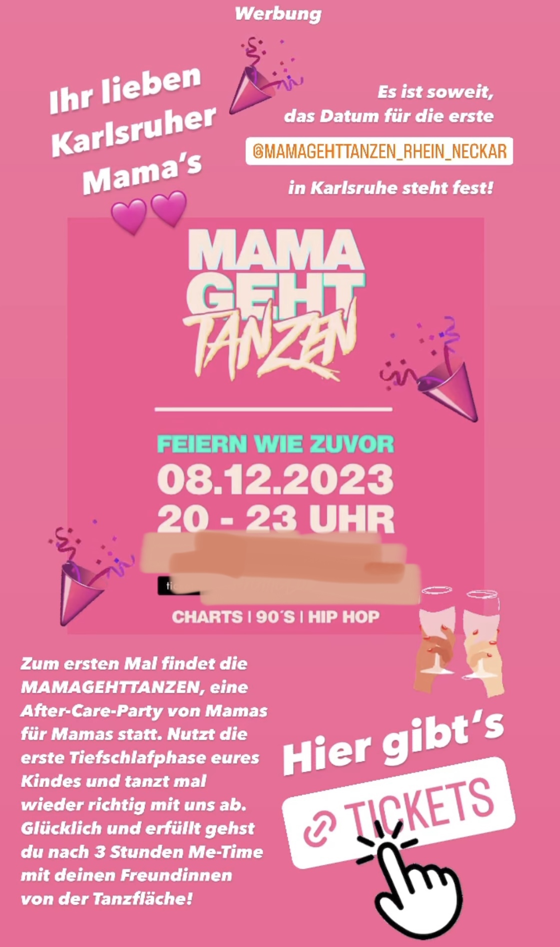 MAMAGEHTTANZEN - Club Night for Moms